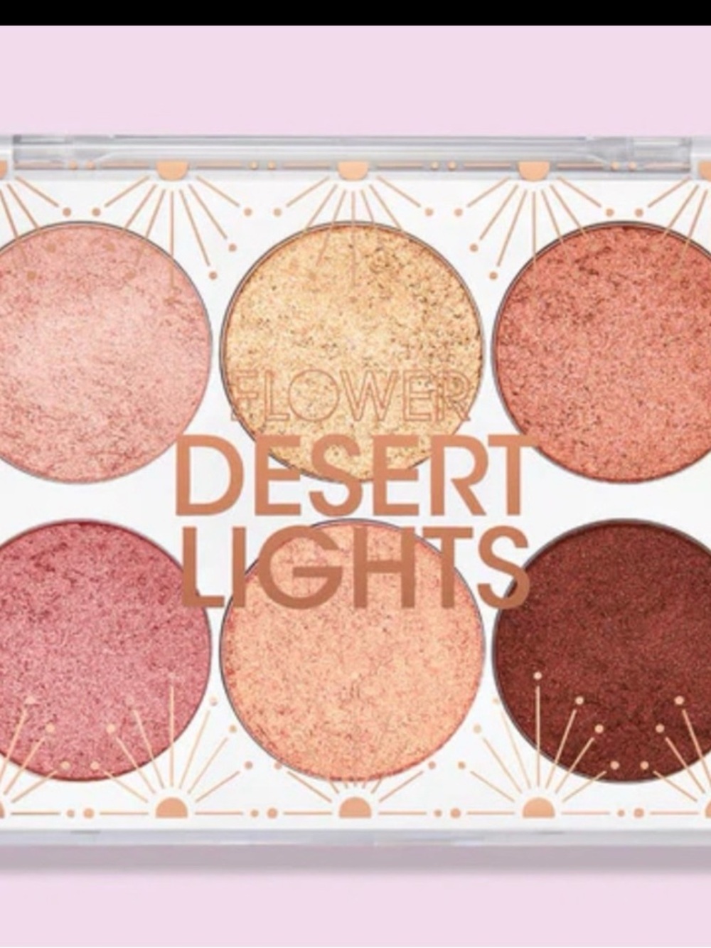 Flower Beauty Desert Lights Shimmer Eyeshadow Palette - Warm Neutrals